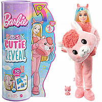 Barbie Cutie Reveal HJL60 Кукла Барби Сюрприз Милая Лама