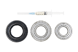 Комплект підшипників SKF 6206+6205 і сальника для пральної машини LG