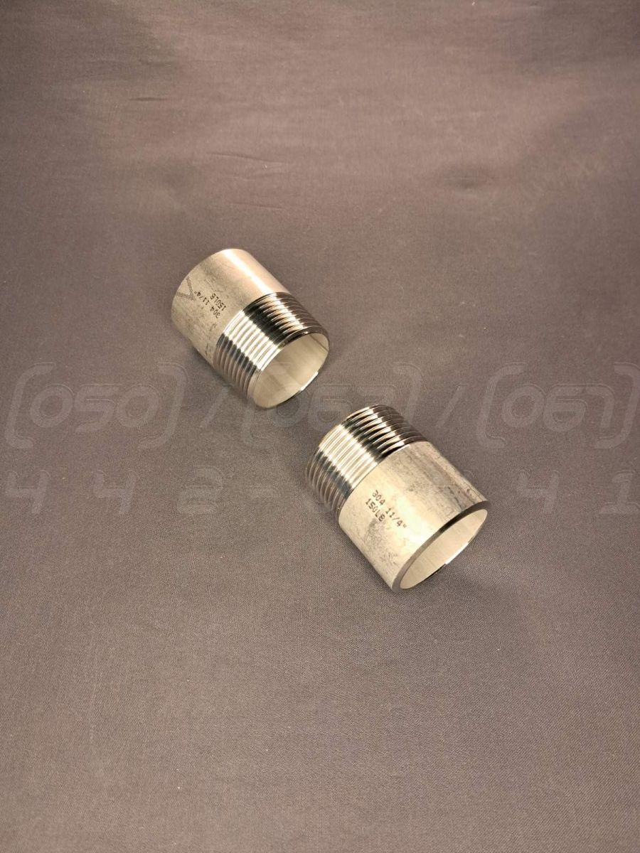 Різьба коротка приварна Ду 32 (1"1/4) з нержавіючої сталі AISI 304