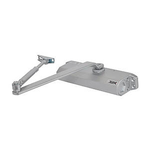 Дверний доводчик Dortec DT-516H Silver з фіксацією дверей у відчиненому положенні (63-00006), фото 1