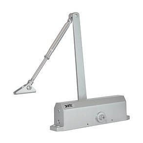 Дверний доводчик Dortec DT-516H Silver з фіксацією дверей у відчиненому положенні (63-00006), фото 3