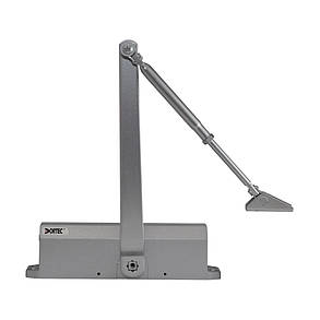 Дверний доводчик Dortec DT-514H Silver з фіксацією дверей у відчиненому положенні (63-00003), фото 4