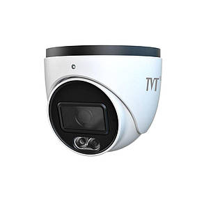 Комплект IP-відеонагляду на 4 камери TVT IP-Video Kit 4x4Mp (T) PoE: 4 купольні 4Mp відеокамери + 4-канальний 6Mp відеореєстратор, фото 4