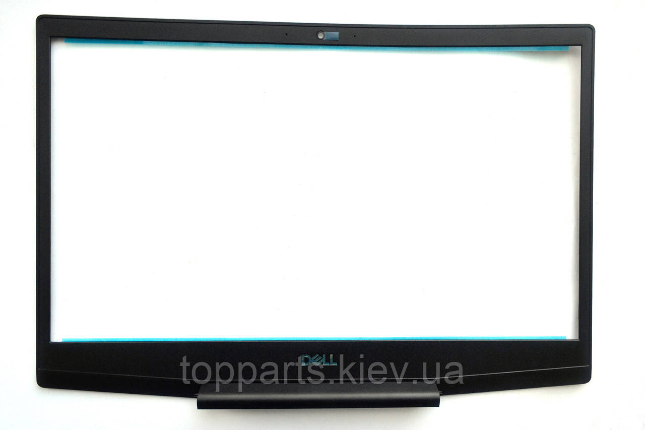 Рамка матриці (дисплею) для Dell G3 3590 07MD2F чорна (black) логотип блакитний LCD BEZEL