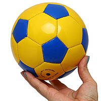 М'яч футбольний сувенірний SP-Sport FB-4099-U5 №2 PU жовтий