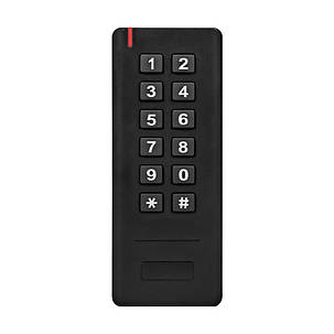 Клавіатура бездротова зі зчитувачем EM-Marine Trinix TRK-2201WR Black (71-00002), фото 1