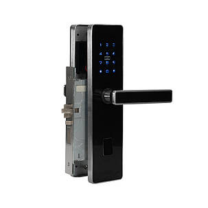 Замок електромеханічний автономний Trinix TRL-5301BT Silver з Bluetooth і зчитувачем Mifare (65-00057), фото 3
