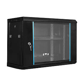 Комутаційна шафа E-NET 6U/600x450x367 Black (25-00057)