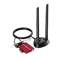 Адаптер WiFi 6E Cudy WE4000 AX5400 PCI Express тридіапазонний з Bluetooth 5.2 (73-00535)