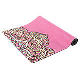 Замшевий двошаровий килимок для йоги 183x61x0.3 см Record FI-5662-48, фото 2