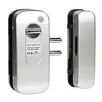 Замок біометричний автономний на скляні двері Trinix TRL-3303BG зі зчитувачем відбитків пальців і карт EM-Marine (65-00004), фото 5