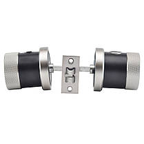 Замок біометричний автономний Trinix TRL-5106BTF Silver з Bluetooth, зчитувачем відбитків пальців і карт Mifare (65-00022), фото 4