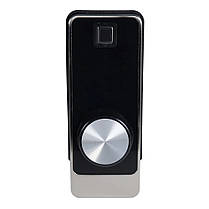 Замок біометричний автономний Trinix TRL-5203BTF Silver Right з Bluetooth, зчитувачем відбитків пальців і карт Mifare (65-00056), фото 4