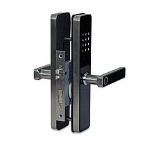 Замок біометричний автономний Trinix TRL-5303BTF Silver з Bluetooth, зчитувачем відбитків пальців і карт Mifare (65-00060), фото 2