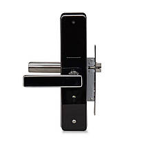 Замок біометричний автономний Trinix TRL-5303BTF Silver з Bluetooth, зчитувачем відбитків пальців і карт Mifare (65-00060), фото 4