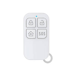 Радіобрелок Trinix TRX-KEY01/W для керування бездротовою охоронною сигналізацією (27-00063), фото 1