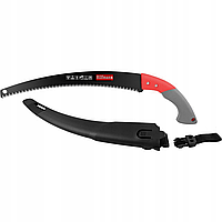 Пила по дереву Hilfmann 350 мм загнута із чохлом тефлонове покриття (H1811)