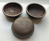 Заглушка сталева приварна еліптична безшовна ДУ50 (57х3,5) Гост 17379 фітинг для труб, фото 9