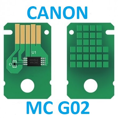 MC-G02 Чіп контейнера відпрацьованих чорнил MC-G02 Canon G1020 / G2060 / G3020 / G3060 / G1420 / G2420 / G2460 / G3420 / G3460