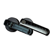Замок біометричний автономний Trinix TRL-5205BTF Tuya Black з Bluetooth і зчитувачем відбитків пальців (65-00068), фото 6