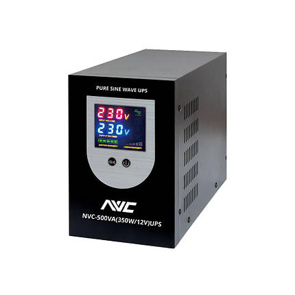 Джерело безперебійного живлення NVC-500VA(350W/12V) UPS (73-00050), фото 1