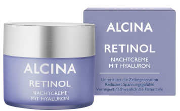 Крем для обличчя нічний з ретинолом Alcina Retinol Night Cream 50 мл