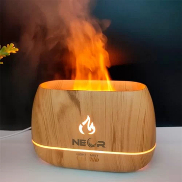 Настільний зволожувач повітря з імітацією вогню NEOR FLAME AROMA 2ML6 TN зволожувач для кімнати