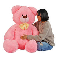 Мягкая игрушка "Медвежонок" (из текстиля, синтепоновый наполнитель, высота 1.6 м) В53959 Розовый