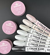 Color base в банке Дизайнер, для манікюру, 30 мл. Milk elegant С4