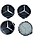 Ковпачки, заглушки на диски Mercedes-Benz 75 мм / 72 мм 220 400 01 25 з кільцями чорні, фото 3
