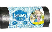 ПДМ ТМ Fantasy Home 35л 100шт міцні чорні РЕ