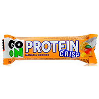 Протеїнові батончики Go On Батончик Crisp Bar with Mango&Cookie 24x45g