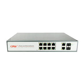 PoE-комутатор 10-портовий ONV-POE31108PFB (73-00006), фото 3