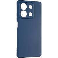 Чохол Fiji Full Soft Premium для Xiaomi Redmi Note 13 5G протиударний бампер з мікрофіброю Dark Blue