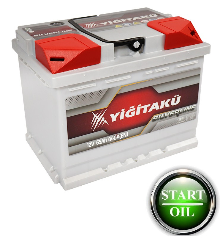 Акумулятор YIGITAKU MF 65Ah 640A R+