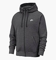 Толстовка Nike M Nsw Club Hoodie Fz Bb Grey BV2645-071