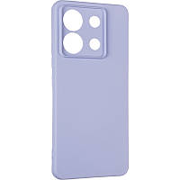 Чохол Fiji Full Soft Premium для Poco X6 5G протиударний бампер з мікрофіброю Violet