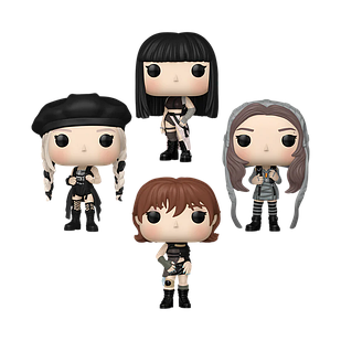 Набор фігурок Фанко Поп Funko Pop Blackpink Джісу Jisoo Дженні Jennie Розе Rose Ліса Lisa 10 см