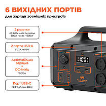 Портативне джерело живлення KPS-800PX(PGH500P-S) Kraft (42-00059), фото 4