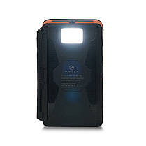 Повербанк з сонячною панеллю 20000mAh Power Bank Kraft TPB-20SLP4F (43-00044), фото 4