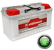 Акумулятор YIGITAKU MF 78Ah 780A R+