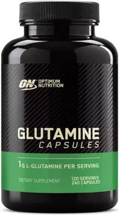 Глютамін Optimum Glutamine 1000 капс 240, фото 1