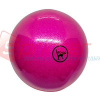 Мяч гимнастический d-15 розовый Т-12