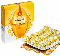 ОЧЕНКА! Термін 04/23. БАД, Омега 3, Omega-3 Formula NL, 30 капсуль по 1800 мг