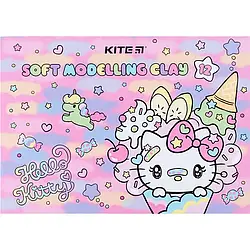 Пластилін восковий Kite Hello Kitty HK23-1086, 12 кольорів, 240 г