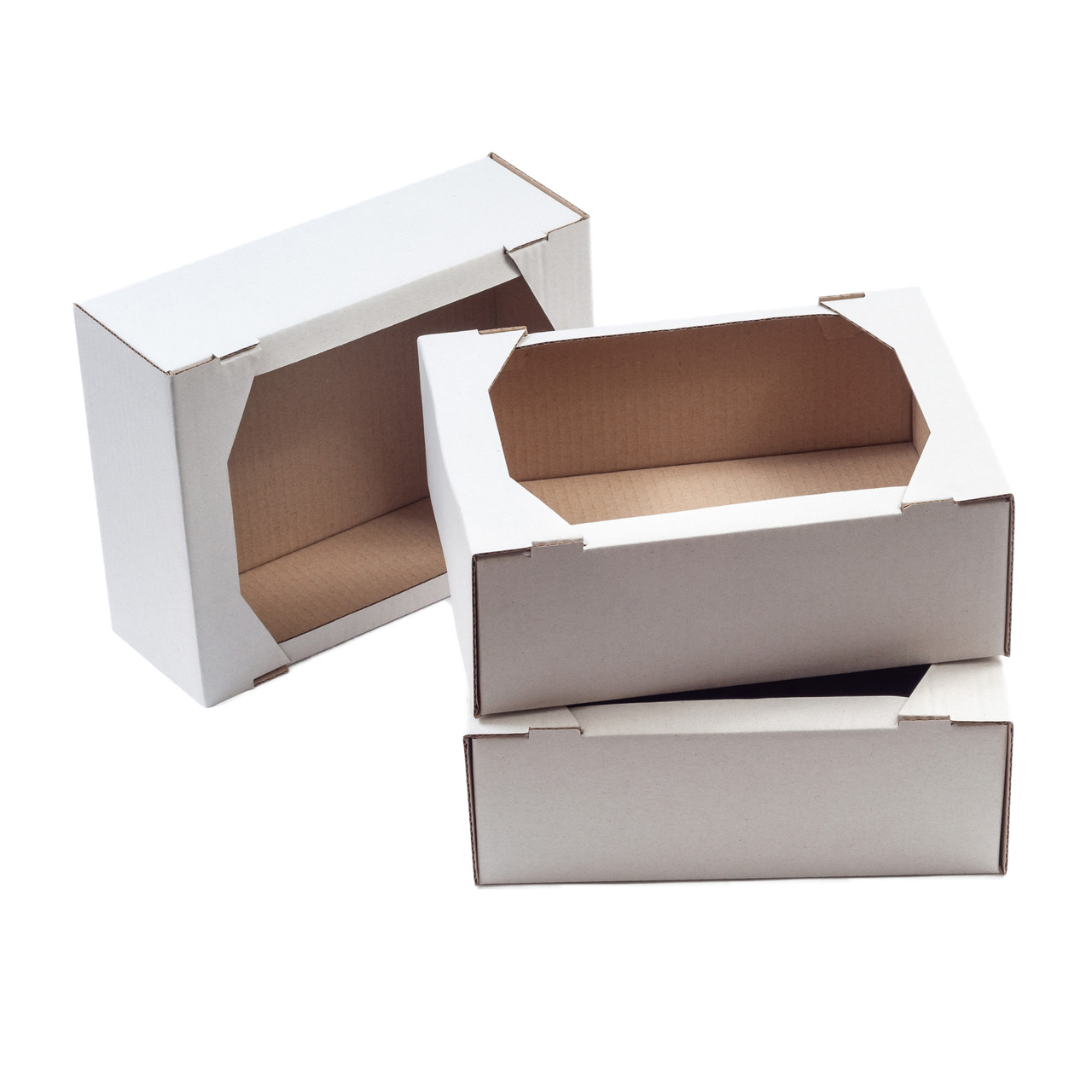 Кондитерський гофро-лоток 280х220х95 В білий, фото 1