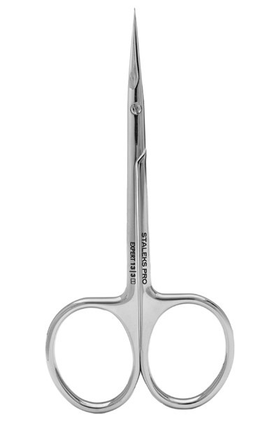 Ножиці професійні з гачком для кутикули для лівші Staleks Pro Expert 13 Type 3 SE-13/3