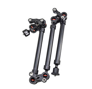 Металевий кронштейн із шарнірним кріпленням Magic Arm Super Clamp 75 см для фото та відео техніки