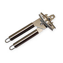 Консервний ніж механічний A-Plus 1072 універсальний 2 в 1 відкривачка для консервів та кришок 20.5 см