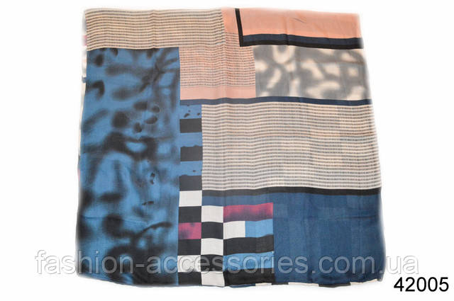 Снуд хомут синій жіночий з віскози Техно на шию Снуд з віскози Техно 2